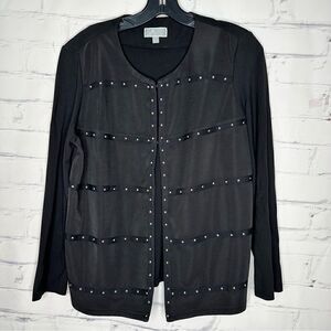 JM Collection small black top‎